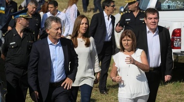 Vidal y Macri compartieron recorrida en Mar del Plata