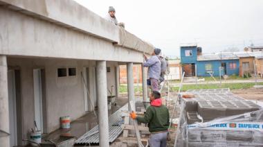 Avanza la construcción de las nuevas viviendas del programa Casa Activa en Ensenada