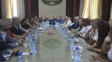 La gobernadora Vidal se reunió con senadores