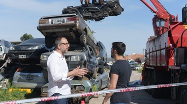 Compactan más de mil vehículos secuestrados en Mar del Plata