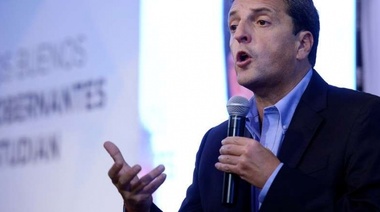 Massa confirmó que será candidato a presidente