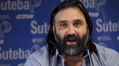 Baradel y su familia fueron amenazados