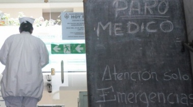 Médicos bonaerenses inician 48 horas de paro