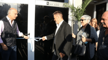 Grindetti inauguró el sanatorio San Juan