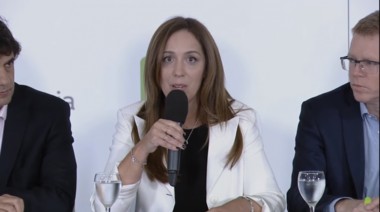 María Eugenia Vidal anunció medidas económicas para la provincia de Buenos Aires