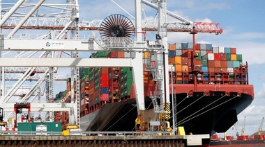El intercambio  comercial cerró con un superávit de US$ 1.183 millones