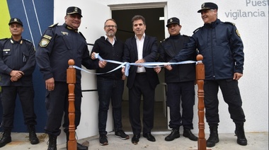 Ritondo inauguró un destacamento de Seguridad Vial y un nuevo edificio para la comisaría de la Mujer