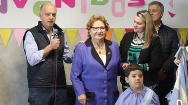 Nestor Grindetti inauguró el jardín de infantes Nº 946 en Monte Chingolo