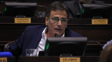 Rubén Eslaiman: "Massa es candidato a Presidente, no otra cosa"