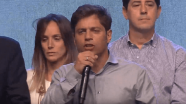 Axel Kicillof: "Hoy una vez más habló el pueblo argentino y el pueblo de la provincia de Buenos Aires"