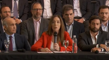 María Eugenia Vidal anunció la reactualización del Fondo del Conurbano para 2020