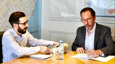 Walter Torchio, tras reunirse con Agustín Simone: "El encuentro fue muy grato y altamente positivo"
