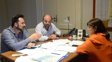Víctor Aiola se reunió con Teresa García
