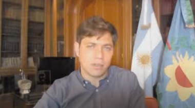 Kicillof: "Mientras sigan cayendo los casos, empezaremos a abrir actividades"