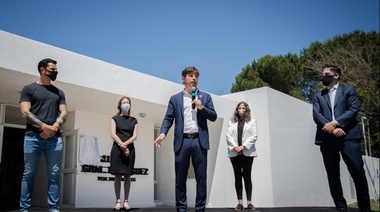 Kicillof: “A pesar de la pandemia retomamos las obras paralizadas durante años”