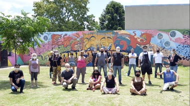 El intendente de Tigre presente en la olla popular de General Pacheco