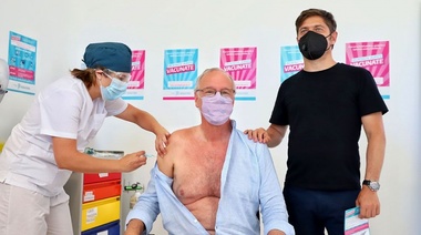 El Ministro de Salud bonaerense fue la primera persona mayor de 60 años en recibir la vacuna Sputnik V