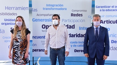 Para revertir las consecuencias de la pandemia, San Martín presentó la Mesa Educativa