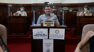 El concejal Archanco sostiene que se debe “redoblar el esfuerzo” para combatir la inseguridad