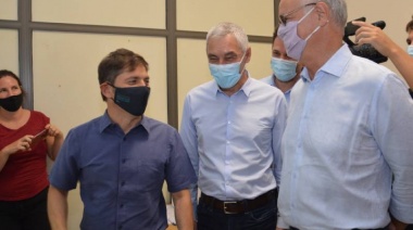 Axel Kicillof: “Se nos criticó todo y hoy vemos que la Provincia logró el despliegue territorial y la logística”