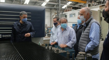 Jorge Macri y Néstor Grindetti brindaron su apoyo a las PyMEs en La Matanza