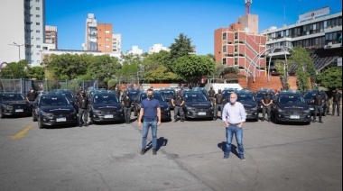 Lanús: El intendente anunció la incorporación de 15 móviles policiales para combatir la inseguridad