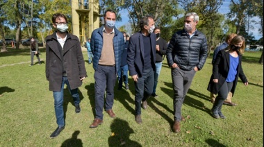 Simone y Katopodis firmaron convenios en Arrecifes y San Antonio de Areco para nuevas obras