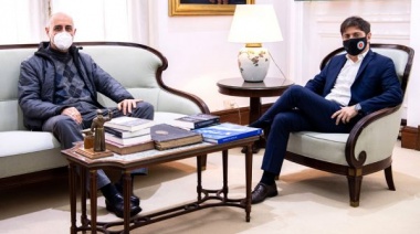 Kicillof y el Arzobispo de La Plata coincidieron en la “centralidad de la solidaridad”