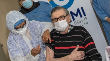 En José C. Paz se culminó la campaña de vacunación del PAMI contra el Covid-19 en residencias para mayores de 60