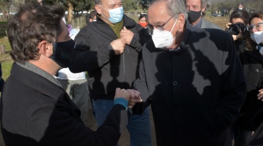 Miguel Lunghi se reunió con Kicillof y avanzó en la gestión de obras