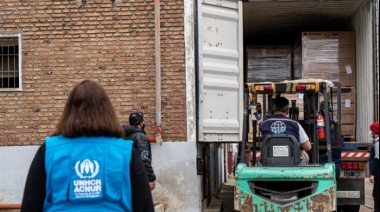 Llegaron a la Provincia donaciones de la Agencia de la ONU para Refugiados