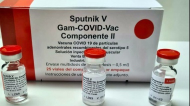 La Argentina contará en agosto con más de 3 millones del segundo componente de Sputnik V
