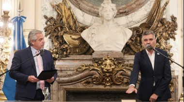 Zabaleta tras asumir como ministro: “Este cargo lo desempeñaré con compromiso, convicción y muchísimo trabajo”
