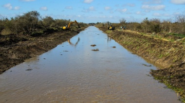 San Vicente: avanza el Plan de Mejoras Hídricas para evitar inundaciones