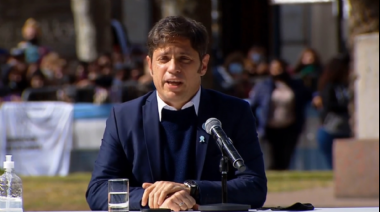 Kicillof: “Terminada la pandemia nos dedicaremos a la reconstrucción de la provincia”