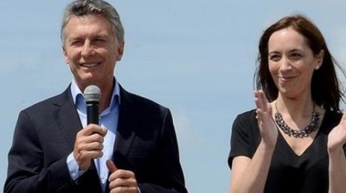 Macri y Vidal inauguran obras en el partido bonaerense de San Miguel