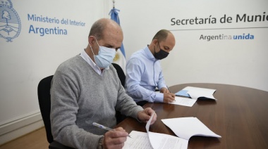 Pehuajó: El intendente firmó importantes convenios para la ciudad