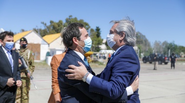 Alberto encabezó el acto de Gabinete Federal, realizó anuncios y firmó convenios