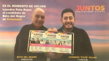 Peto Rojas: el joven que Beto del Negro impulsa para volver en Ensenada