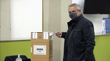 Alberto Fernández: "Lo más importante es que hoy el pueblo argentino se exprese"