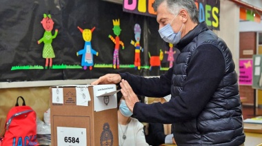 Votó Mauricio Macri: “Los argentinos tienen que ser protagonistas de un cambio de era”