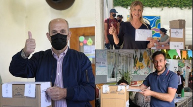Así votaron intendentes del Frente de Todos en el interior de la Provincia