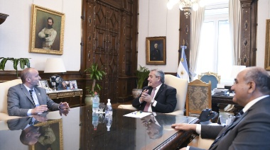 Alberto se reunió con Insaurralde para evaluar el presupuesto 2022