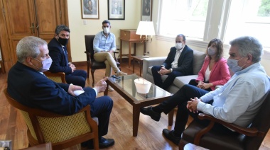 Bahía Blanca: El intendente recibió al Ministro de Educación de la Nación