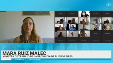 La ministra Ruiz Malec informó sobre los alcances del Presupuesto 2022