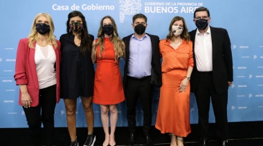 Kicillof tomó juramento a los nuevos ministros de su gabinete