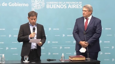 Jorge D'Onofrio juró como nuevo Ministro de Transporte de la Provincia