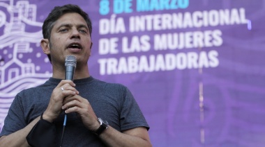 Axel Kicillof: “La igualdad de género tiene que convertirse en una política pública”