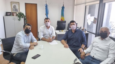 Lorenzo Gómez se reunió con autoridades del Ministerio de Trabajo