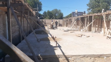 Presidente Perón: avanza la obra del nuevo Centro de Desarrollo Infantil